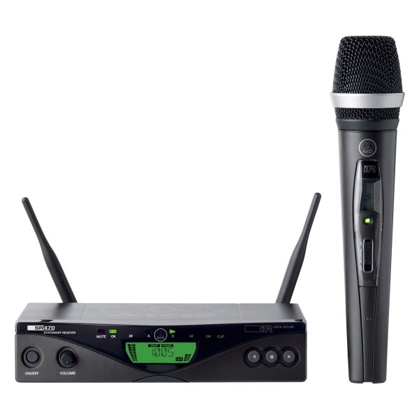 AKG WMS470-D5-BAND7 - Professional Vocal Set Wireless Microphone System (Band 7 / 500.1 To 530.5Mhz)