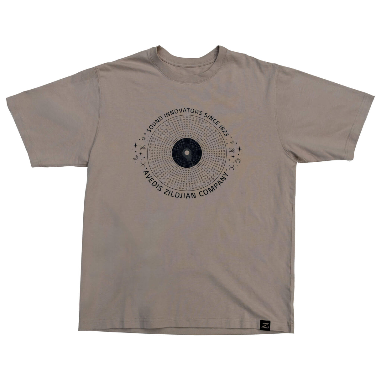 Zildjian LE ALCHEM-E Heavyweight Tee, Sand – Small