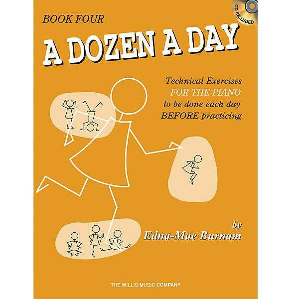 A Dozen A Day - Book Four CD Included - La Boîte Musicale - La Boîte Musicale -