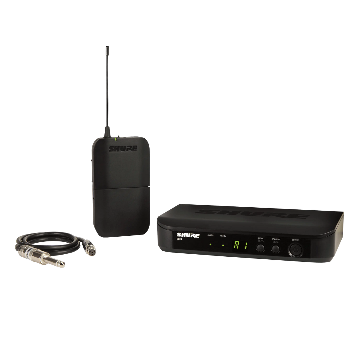 Shure BLX14-H10 - Wireless Instrument System with WA302 Instrument Cable - product view 1