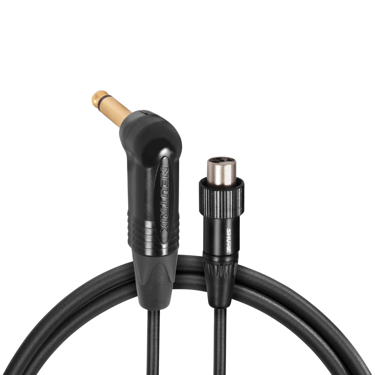 Shure WA307 - 3 Foot Instrument Cable -Lock TQG to Right-Angle Phone - product view 1