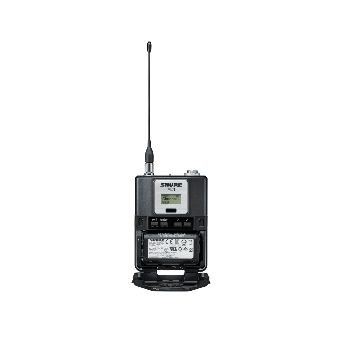 Shure AD1-G57 - Wireless Bodypack Transmitter with TA4F Connector - product view 3