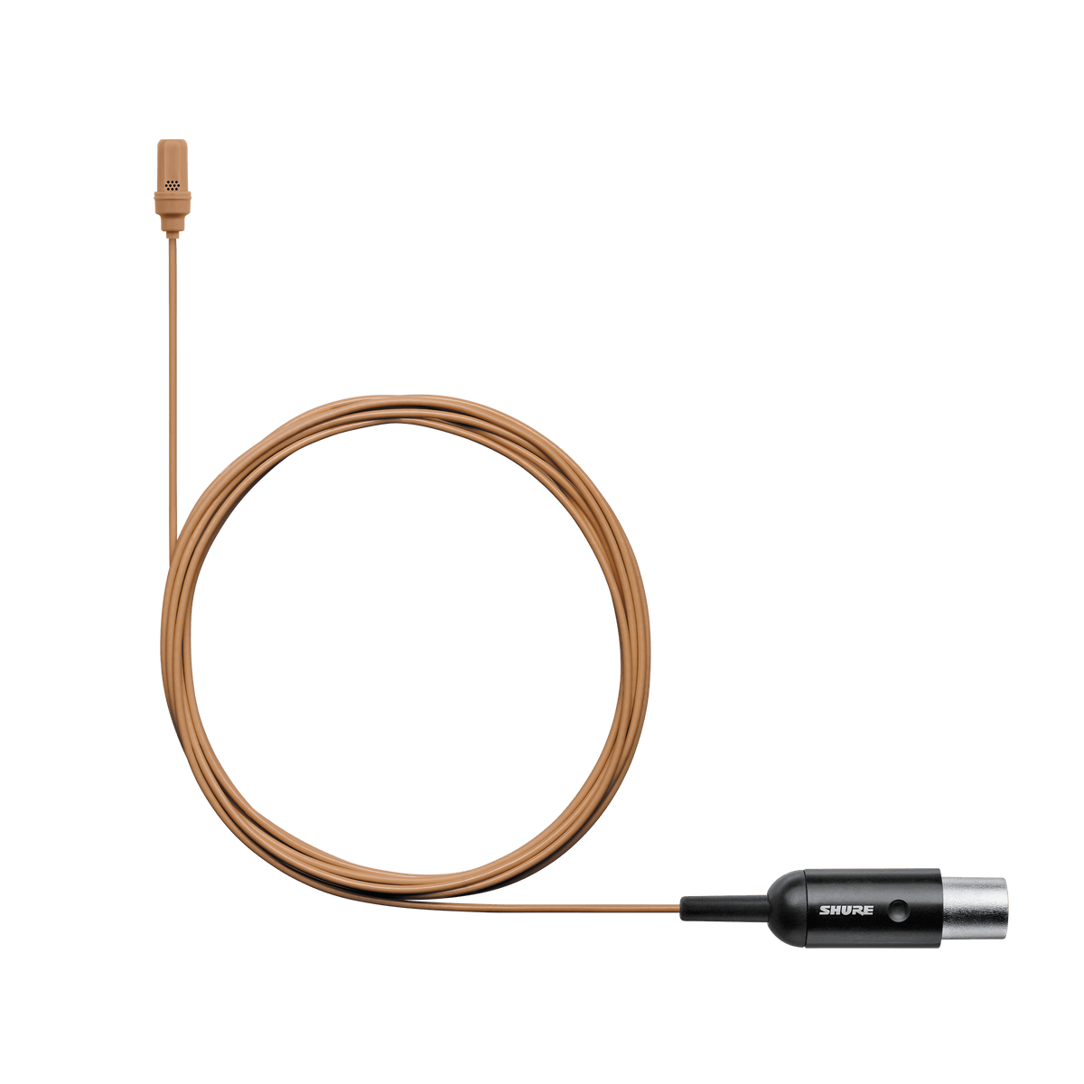 Shure UL4C/C-MTQG-A - Cardioid Lavalier Microphone - Cocoa w/TA4F & Accessories - product view 2