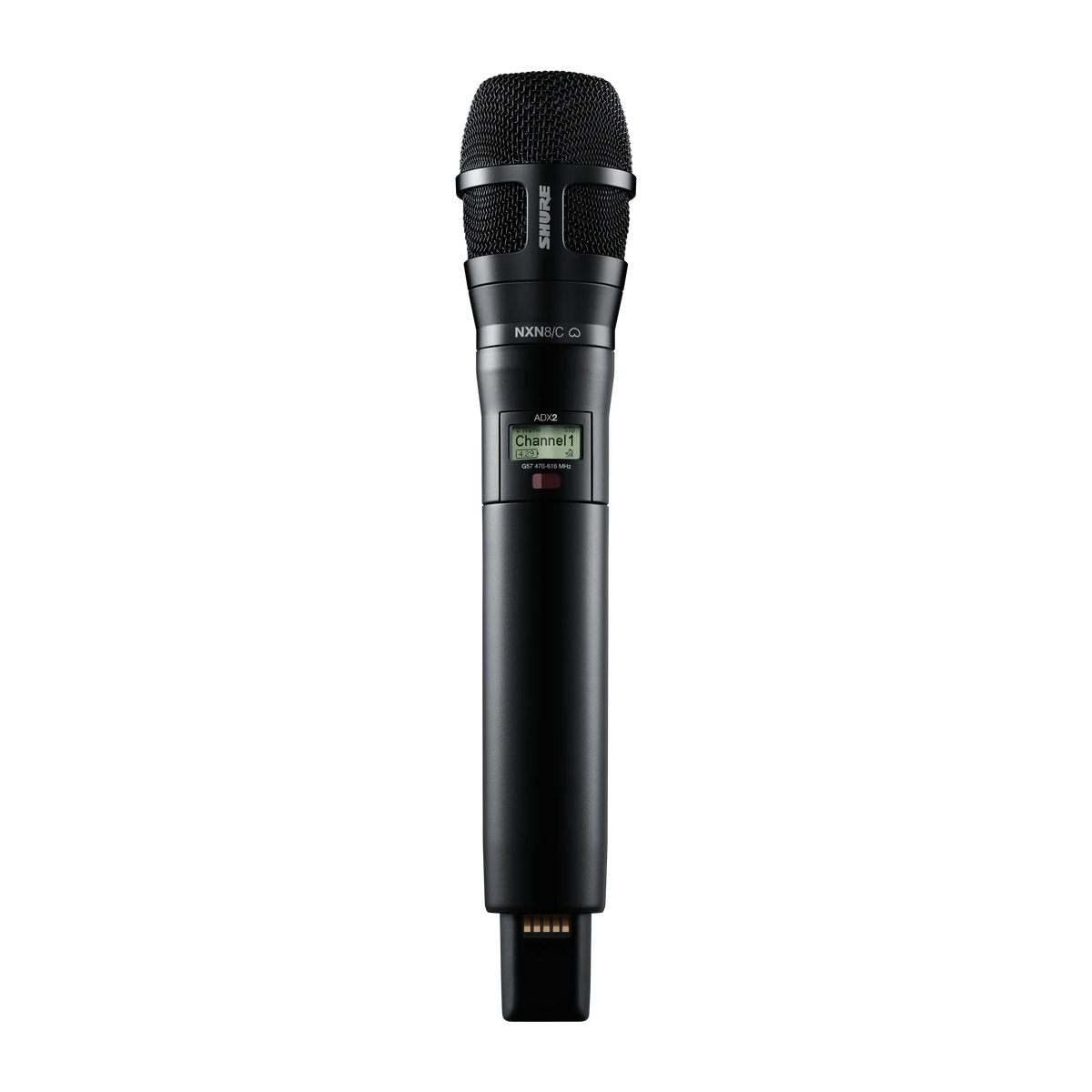 Shure ADX2/N8CB-G57 - Wireless Handheld Transmitter with Black N8CB Microphone - product view 1