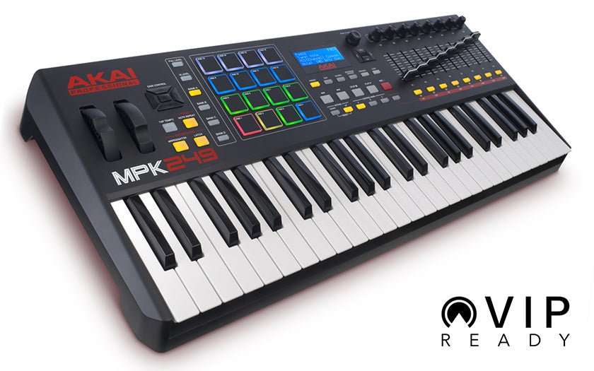 Akai - MPK249 USB MIDI Pad Amp Keyboard Controller - La Boîte Musicale - Controller - Akaï -