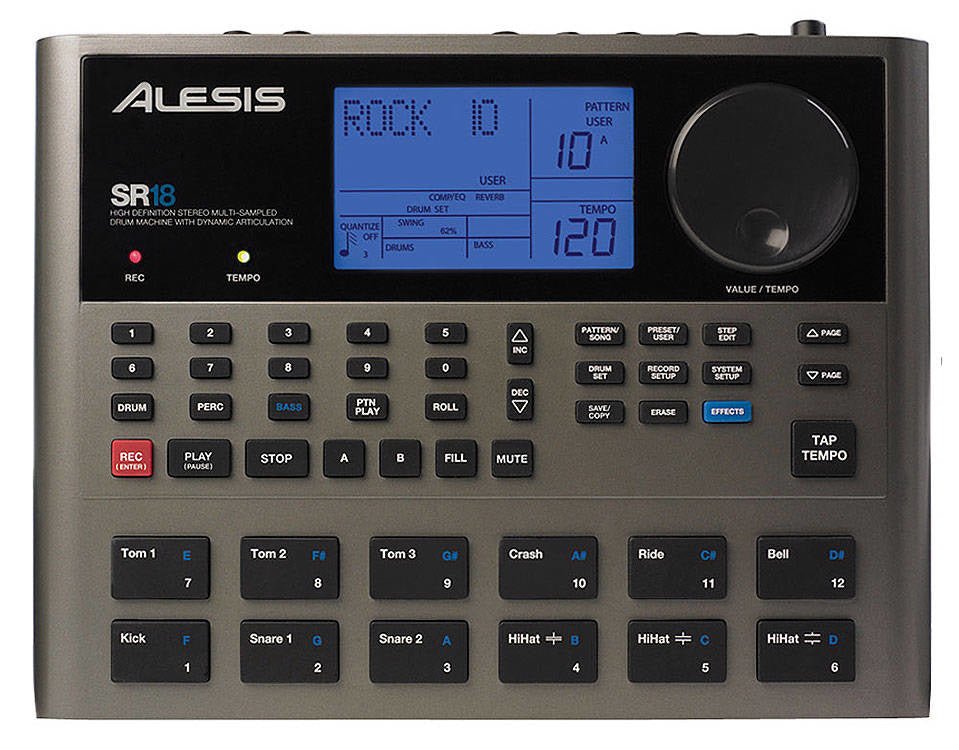 Alesis SR18 - La Boîte Musicale - Drum Machine - Alesis -