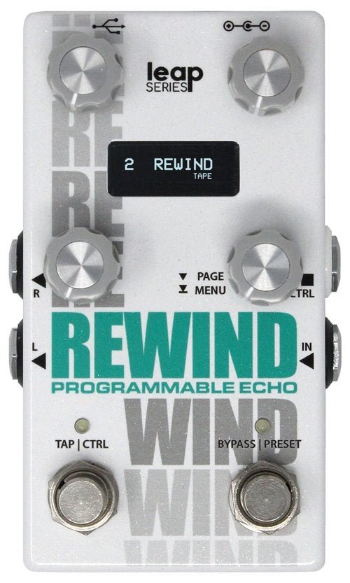 Alexander Pedals - Rewind Programmable Echo - La Boîte Musicale - Reverb - Alexander Pedals -