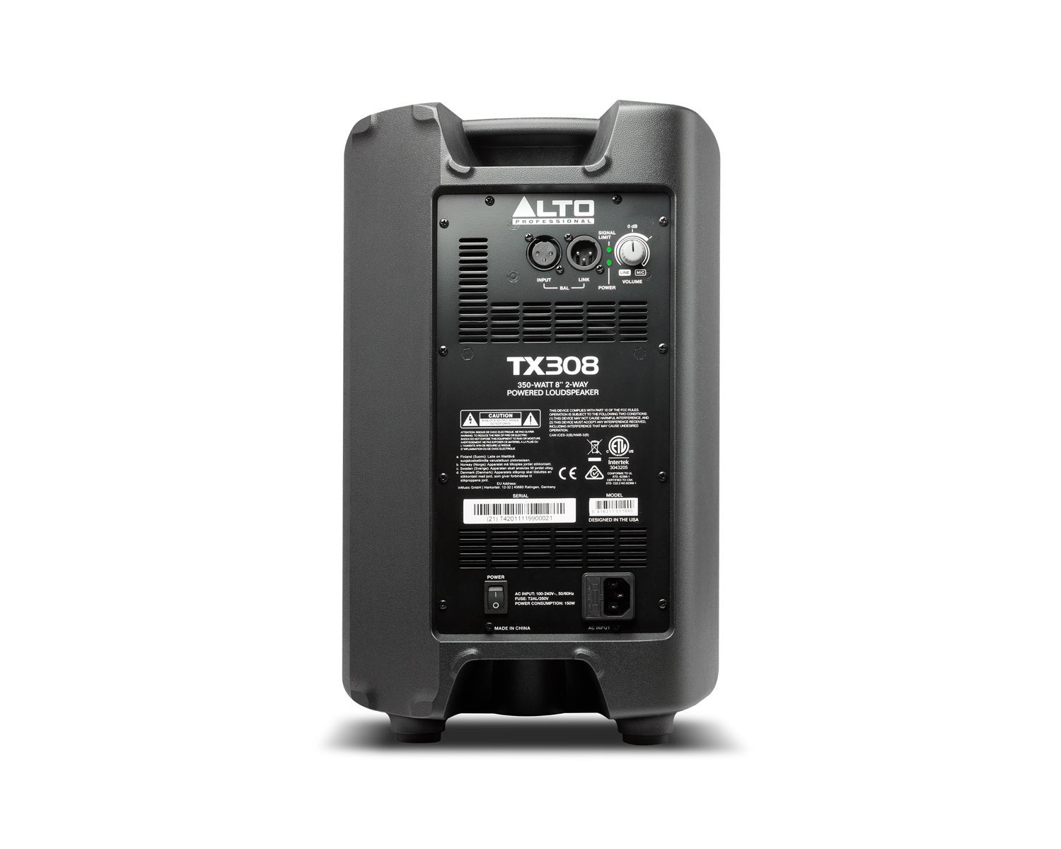 Alto - TX308 350 W 8 inch 2 way Powered Loudspeaker - La Boîte Musicale - Studio Monitors - Alto -