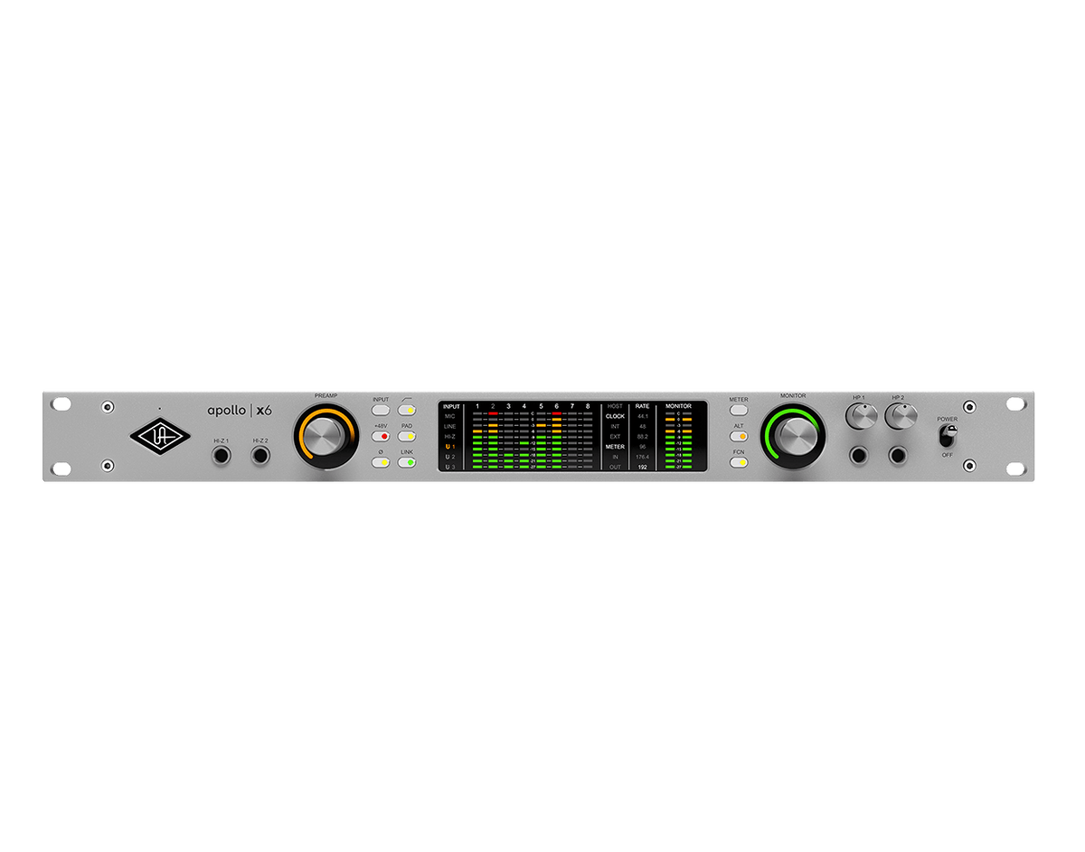 Universal Audio - Apollo x6 Gen 2 STU (Rack/TB3/MAC/WIN) - photo du produit