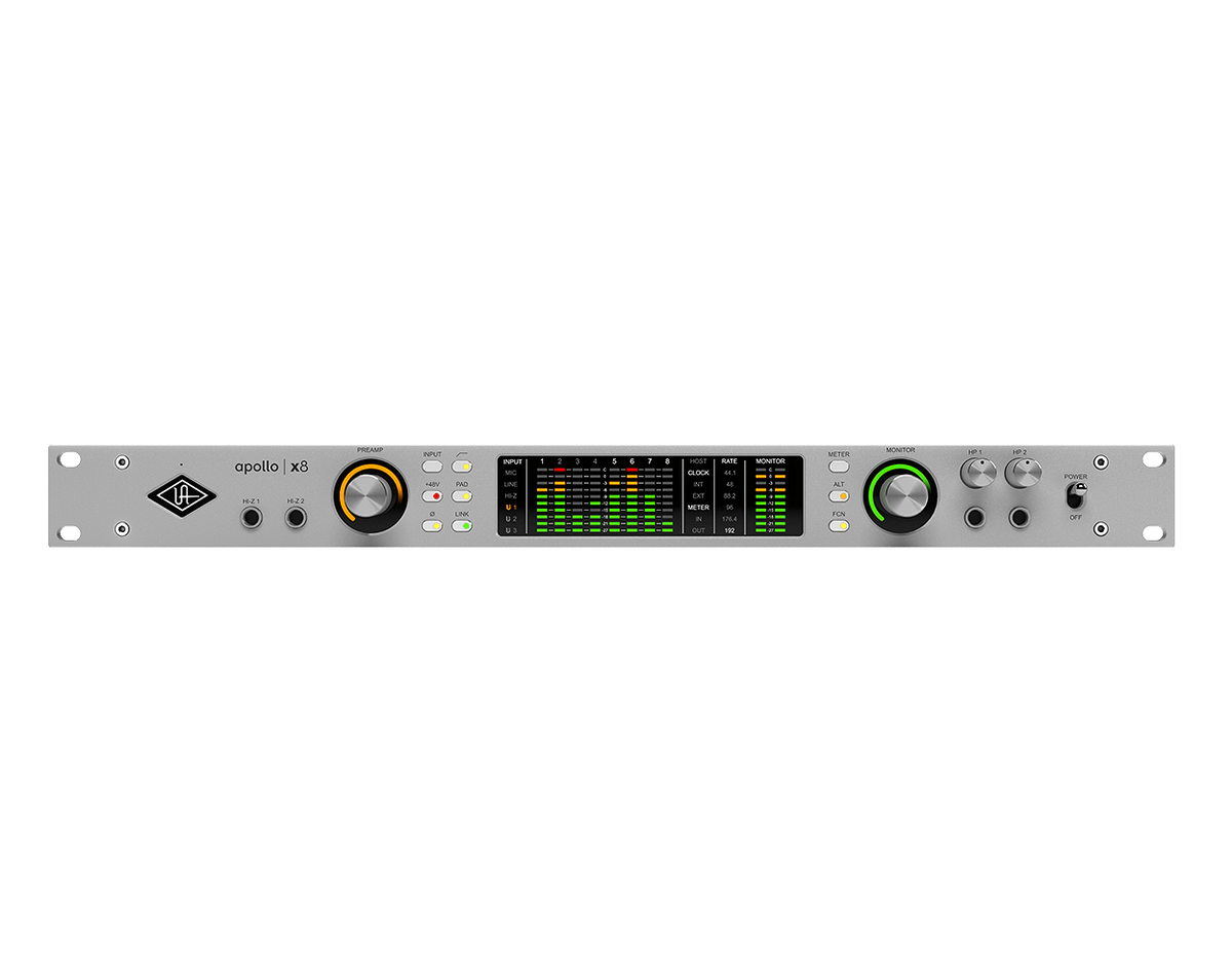 Universal Audio - Apollo x8 Gen 2 STU (Rack/TB3/MAC/WIN) - photo du produit