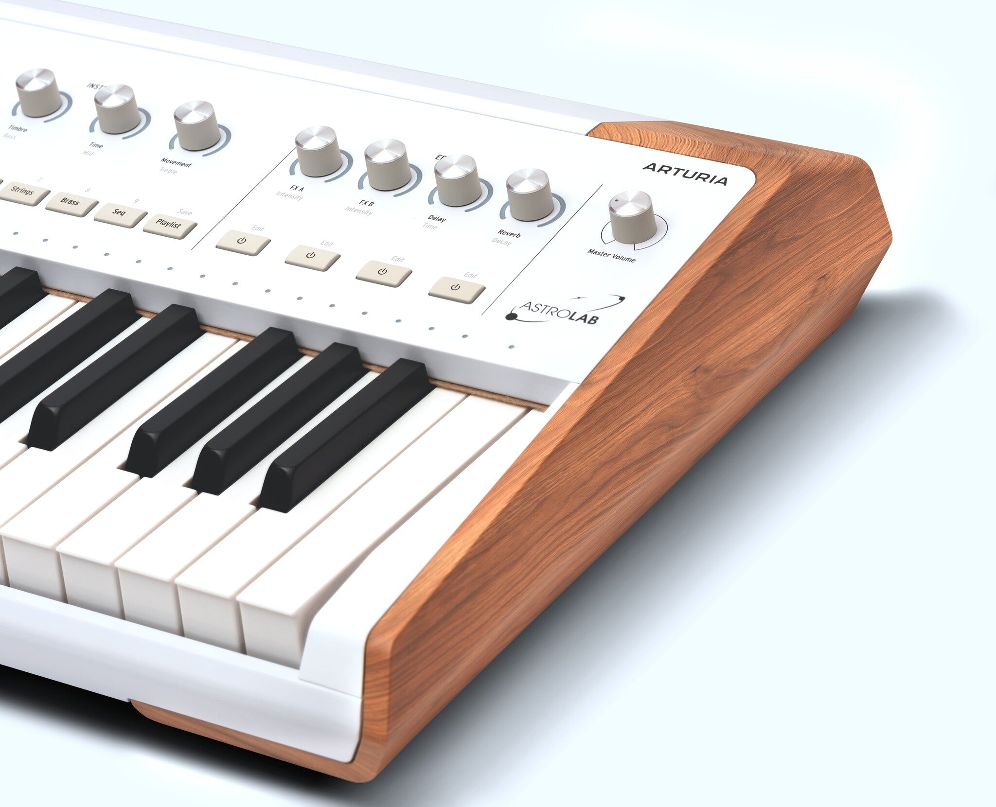Arturia - Astrolab 61 - Note Semi - Weighted Keyboard With Piano - size Keys & Aftertouch - La Boîte Musicale - La Boîte Musicale -