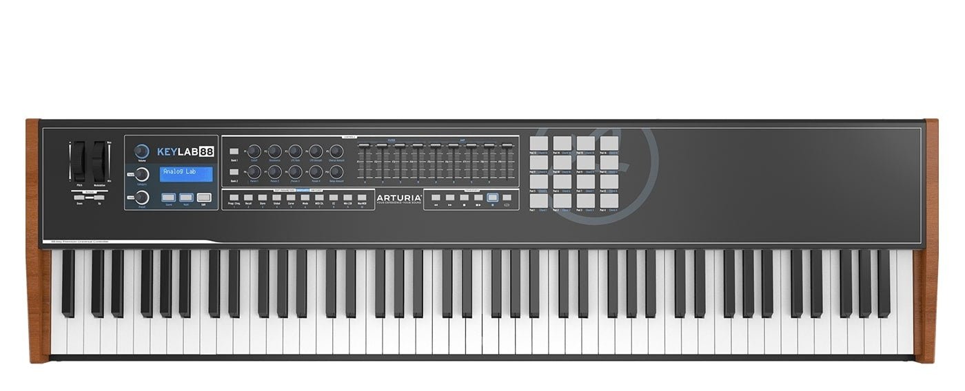 Arturia - KeyLab 88 - Key Keyboard Controller - Black Edition - La Boîte Musicale - Controller - Arturia -