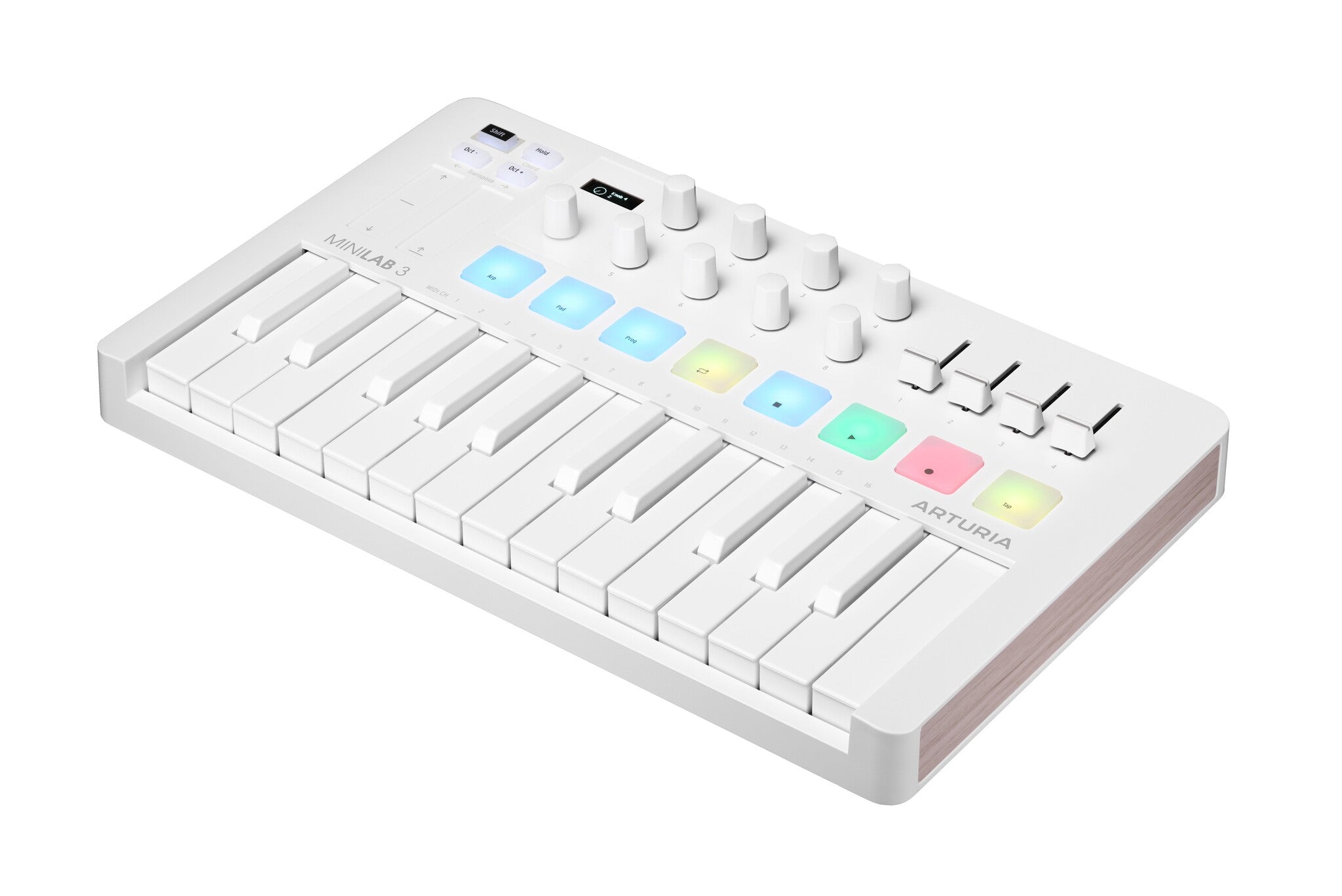 Arturia - Limited Edition Portable 25 - Key MIDI Controller - Alpine White - La Boîte Musicale - Controller - Arturia -