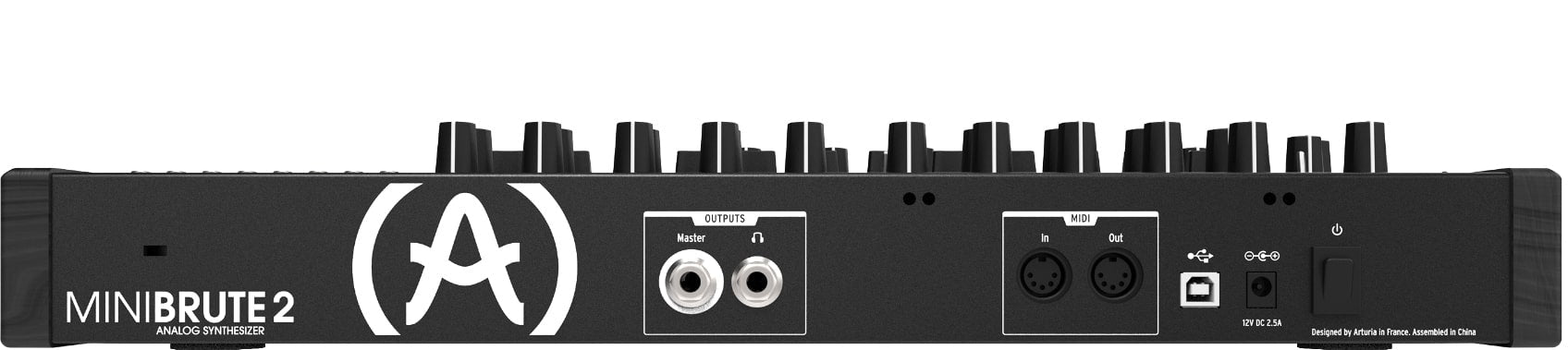 Arturia - Minibrute 2 Semi - Modular Analog Synthesizer - Limited Edition Black - La Boîte Musicale - Controller - Arturia -