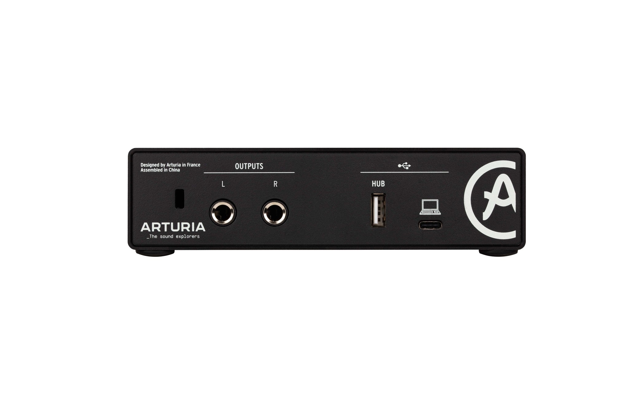 Arturia - MiniFuse 1 USB - C Audio Interface - Black - La Boîte Musicale - Interfaces - Arturia -