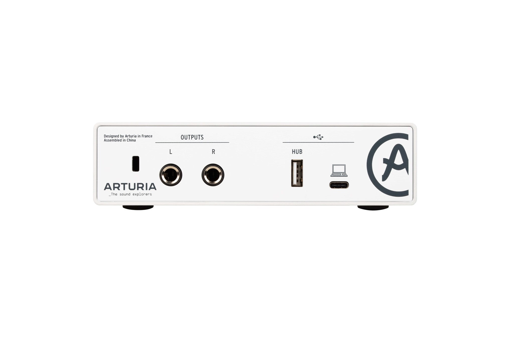 Arturia - MiniFuse 1 USB - C Audio Interface - White - La Boîte Musicale - Interfaces - Arturia -