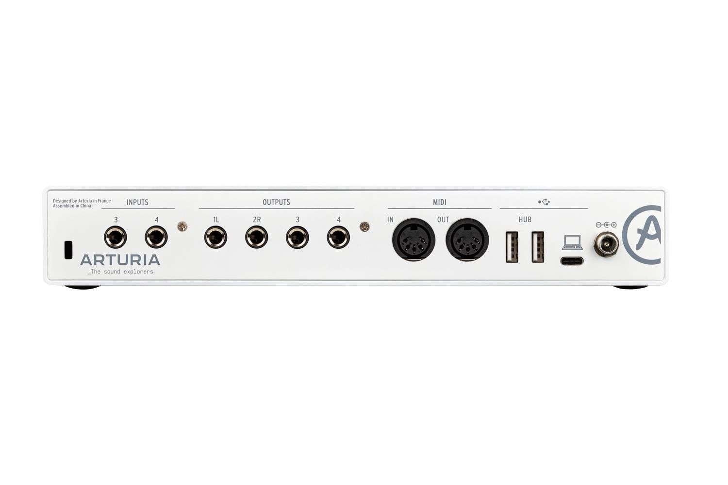 Arturia - MiniFuse 4 USB - C Audio Interface - White - La Boîte Musicale - Interfaces - Arturia -