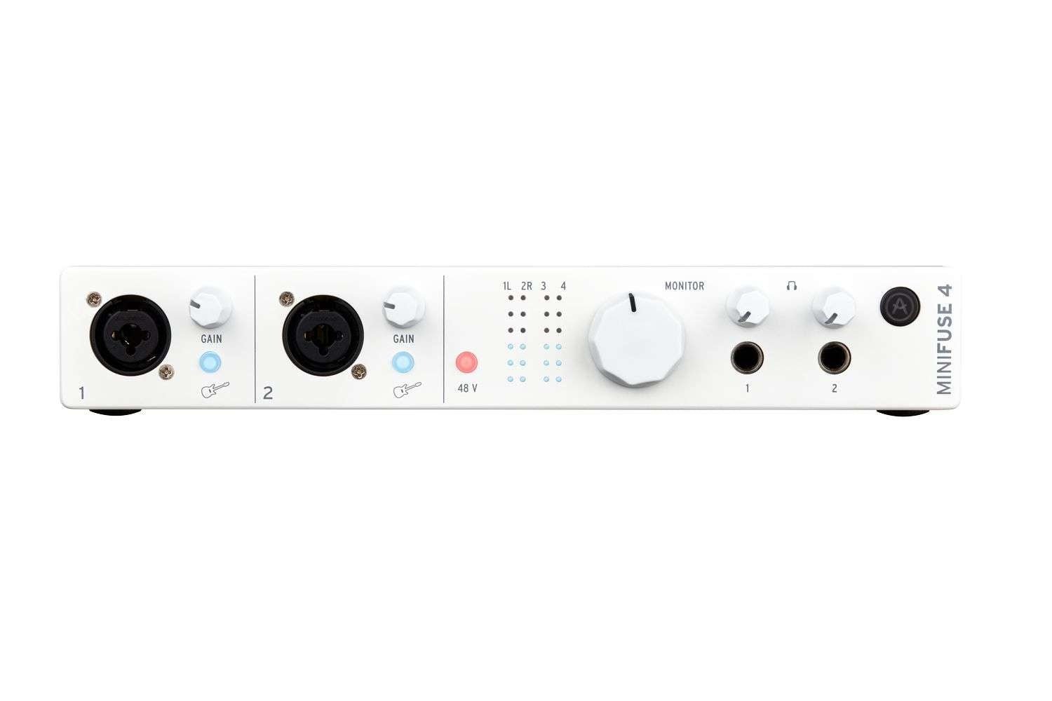Arturia - MiniFuse 4 USB - C Audio Interface - White - La Boîte Musicale - Interfaces - Arturia -