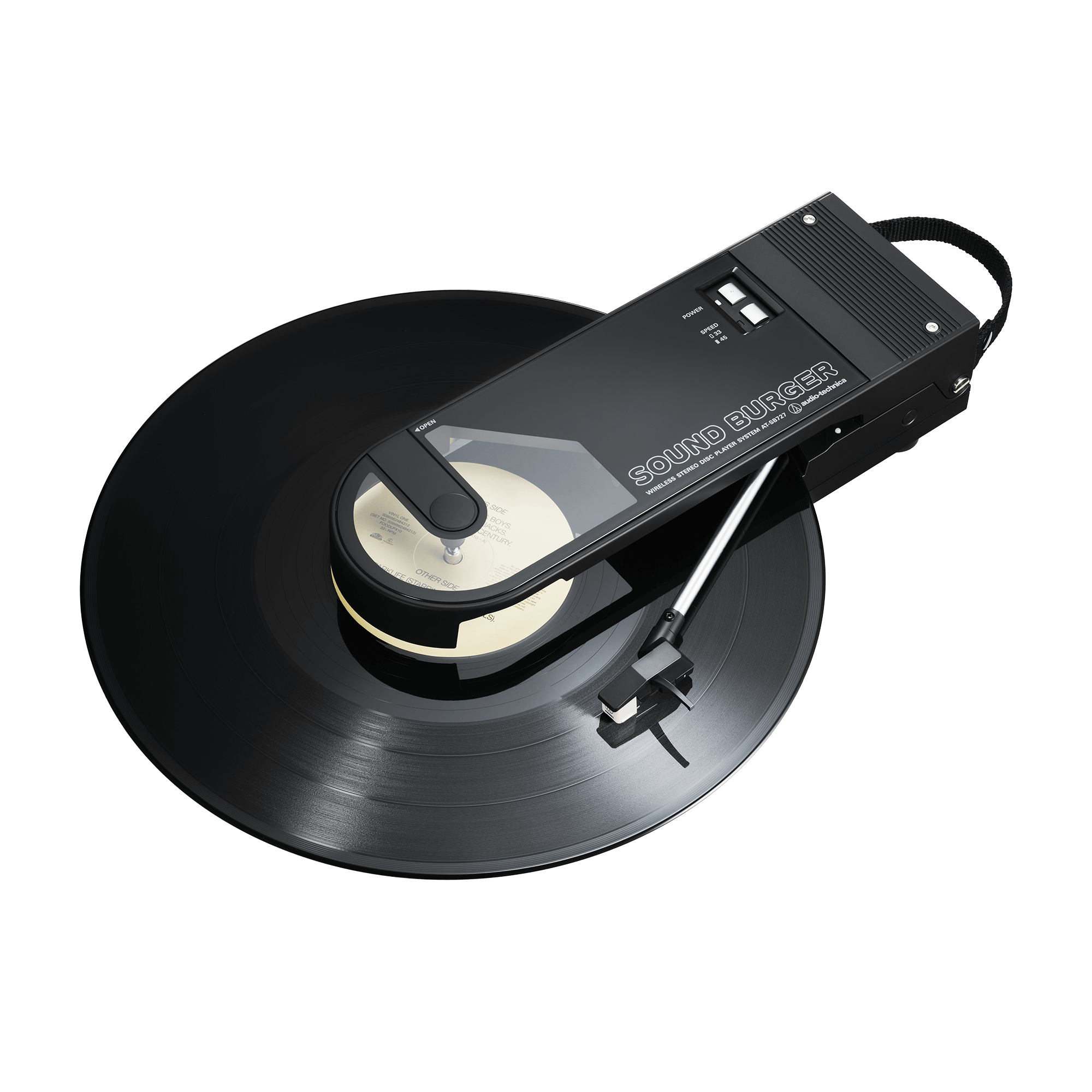 Audio-Technica - Sound Burger - Portable Bluetooth Turntable AT-SB727