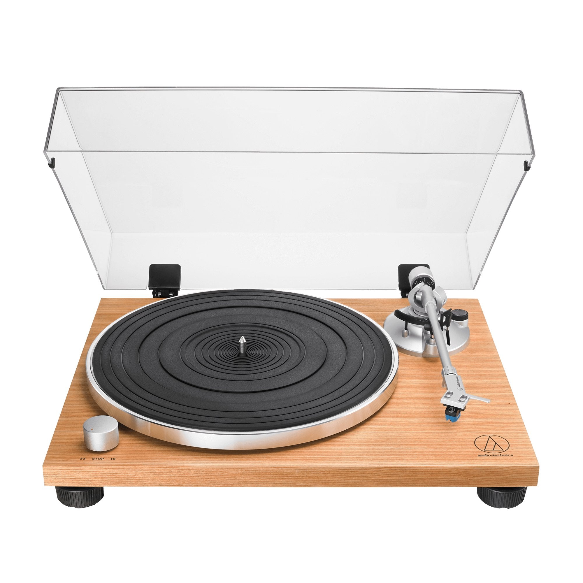 Audio Technica AT - LPW30TK Fully Manual Belt - Drive Turntable - La Boîte Musicale - Turntable - Audio - Technica -