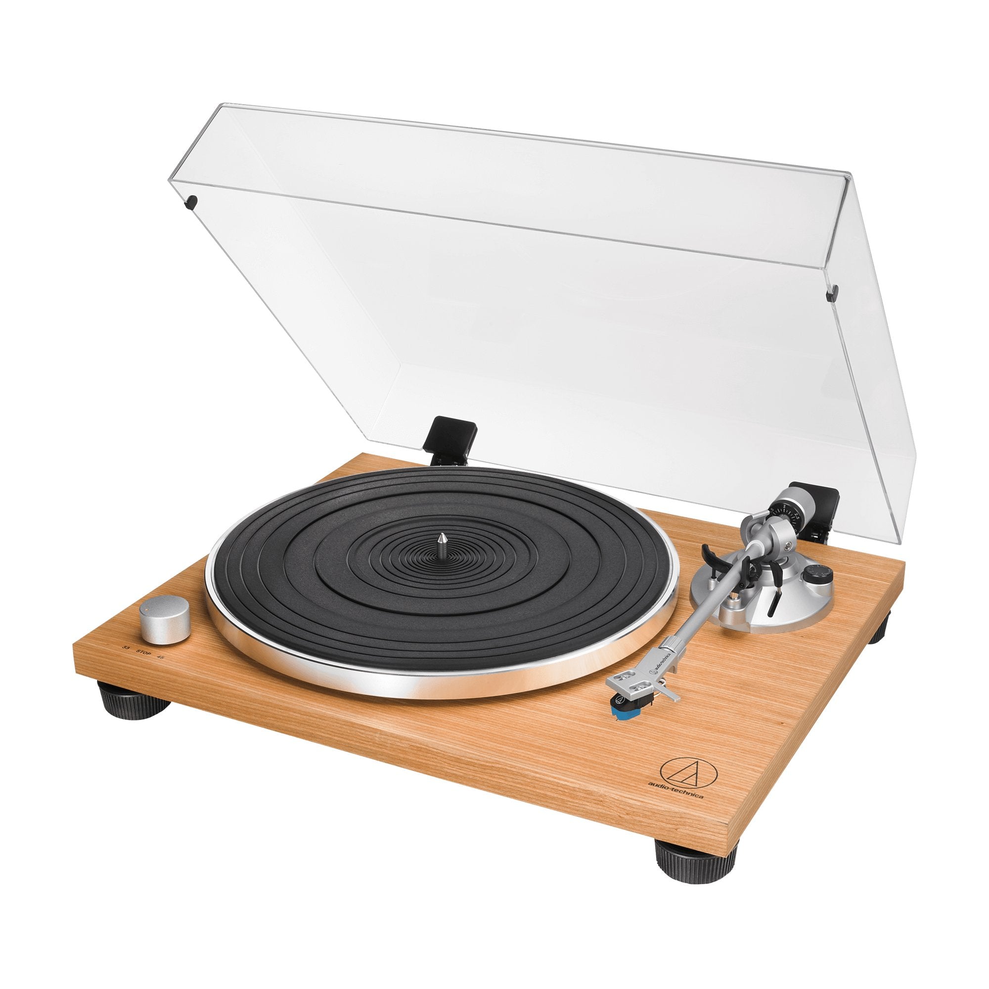 Audio Technica AT - LPW30TK Fully Manual Belt - Drive Turntable - La Boîte Musicale - Turntable - Audio - Technica -