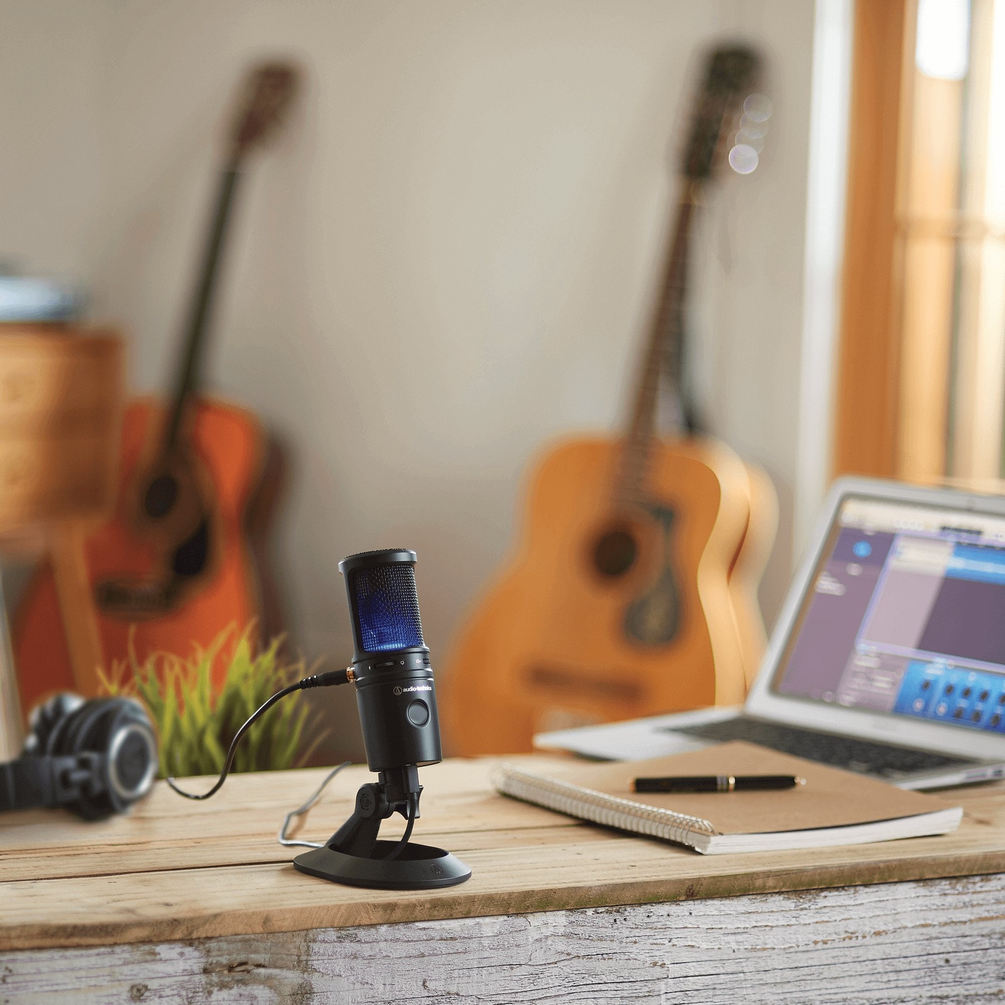 Audio - Technica - Cardioid Condenser USB Microphone AT2020USB - X - La Boîte Musicale - Microphones - Audio - Technica -