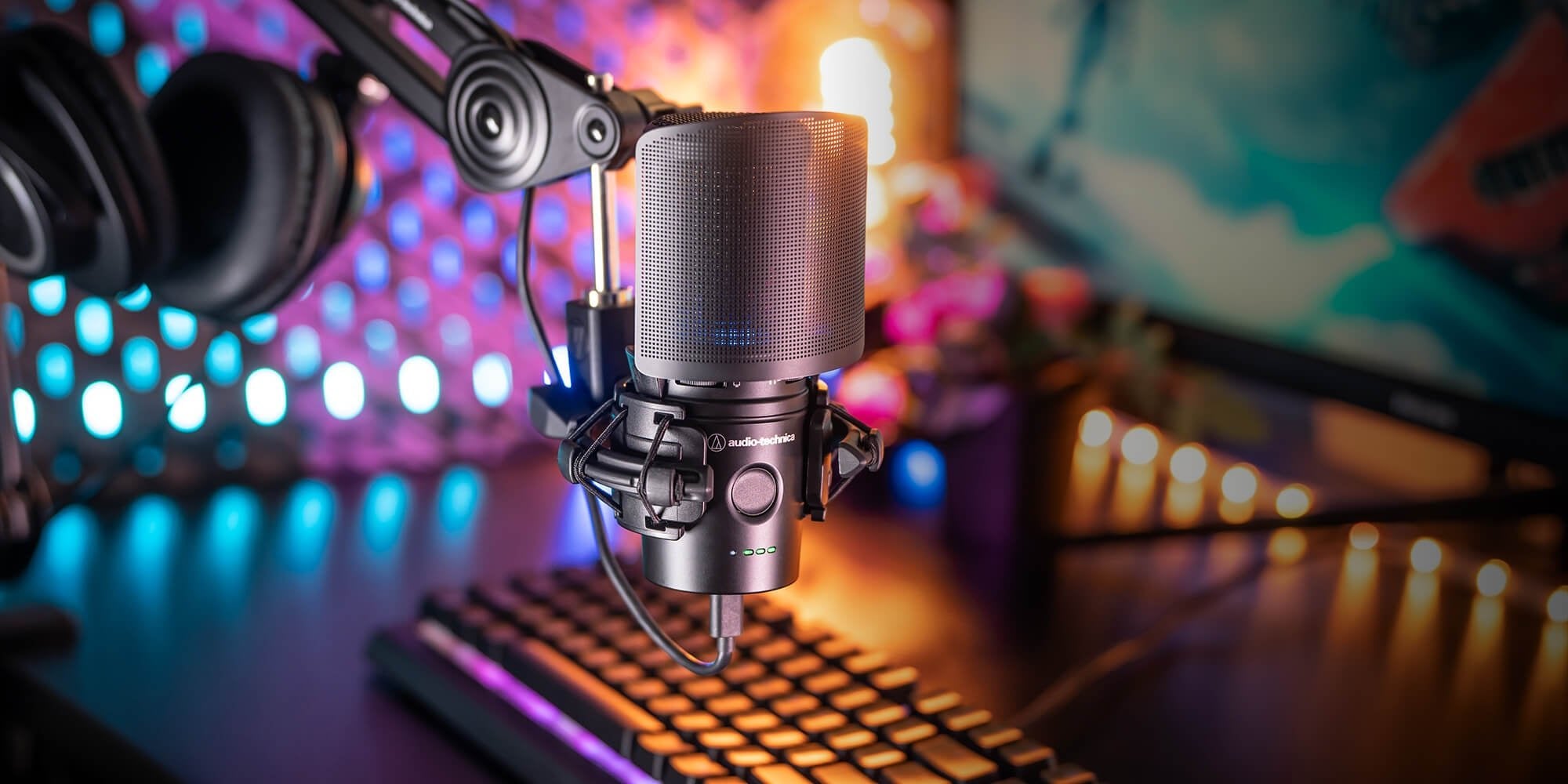 Audio - Technica - Cardioid Condenser USB Microphone AT2020USB - XP - La Boîte Musicale - Microphones - Audio - Technica -