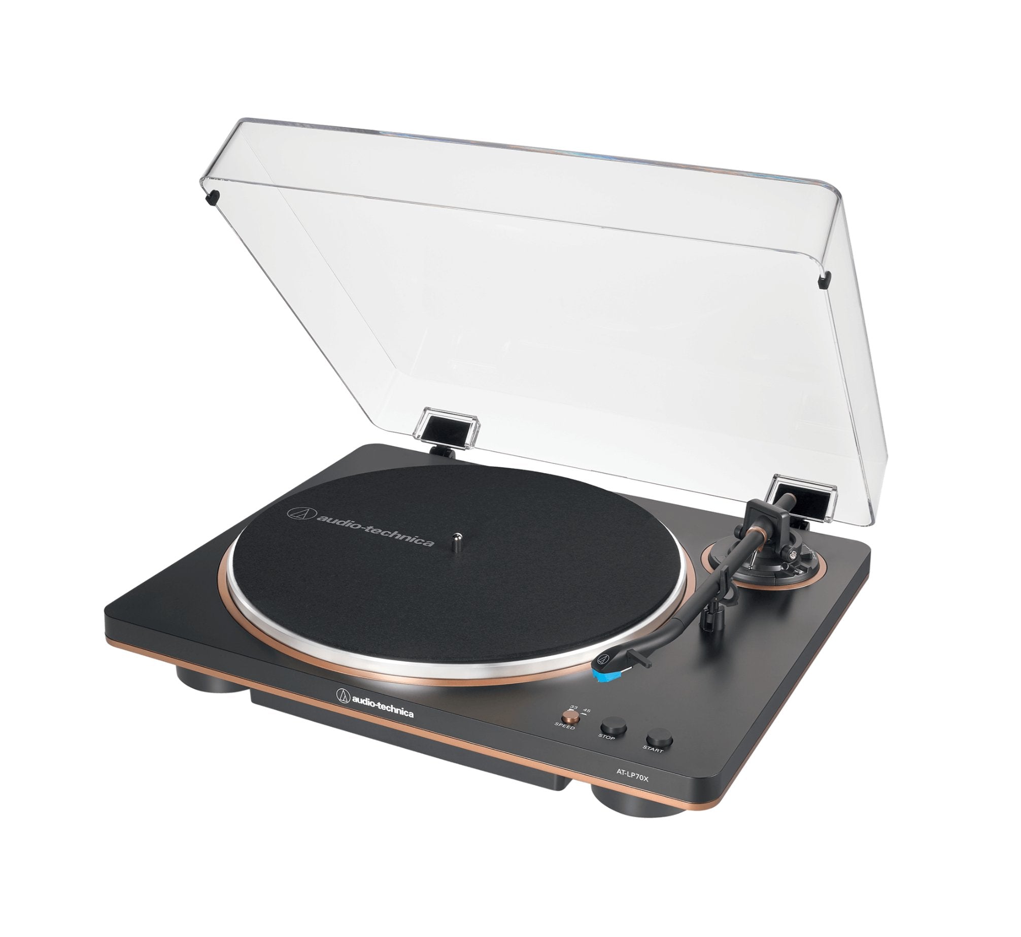 Audio - Technica - Fully Automatic Belt - Drive Turntable AT - LP70X - La Boîte Musicale - Turntable - Audio - Technica -