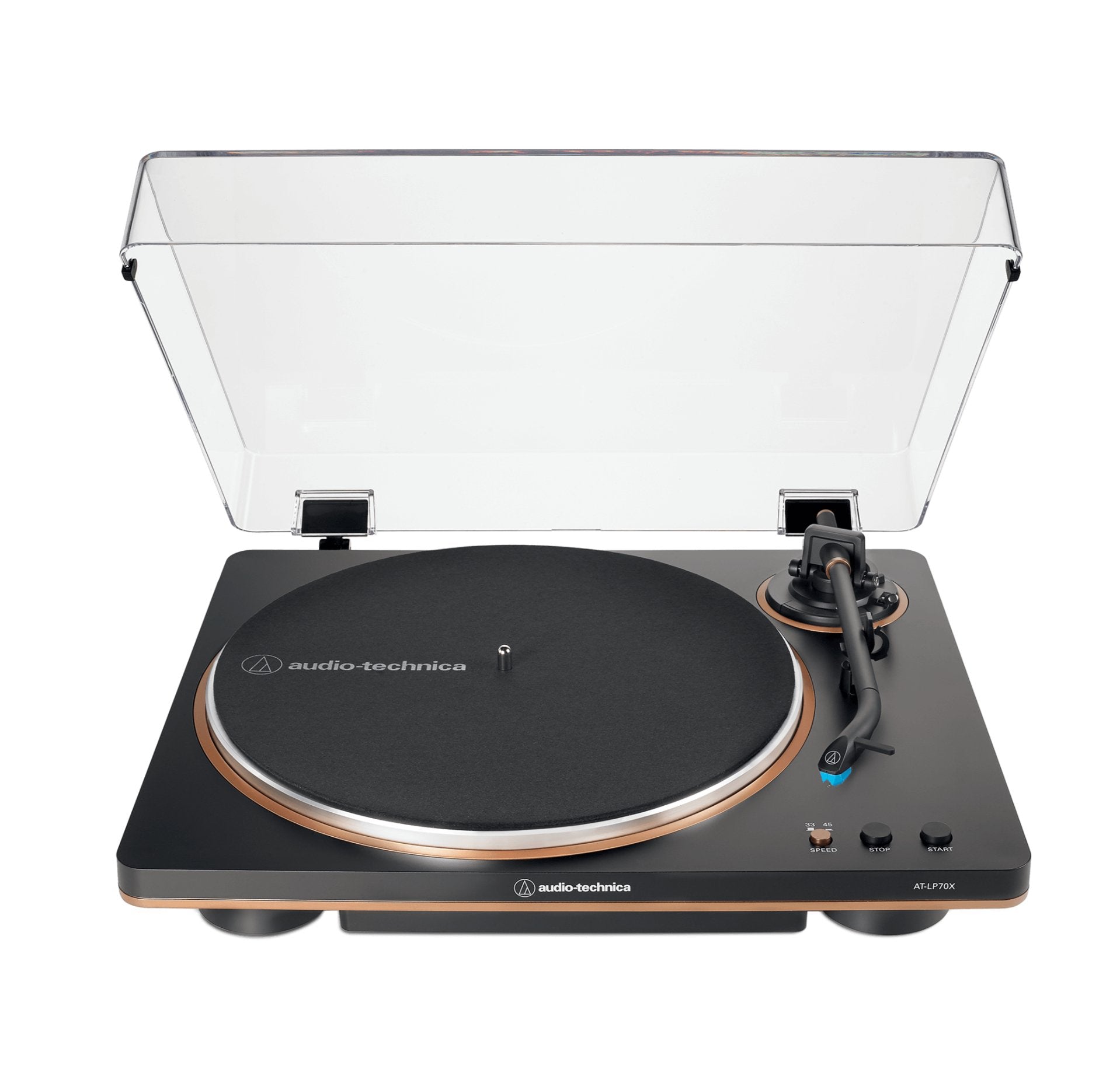 Audio - Technica - Fully Automatic Belt - Drive Turntable AT - LP70X - La Boîte Musicale - Turntable - Audio - Technica -