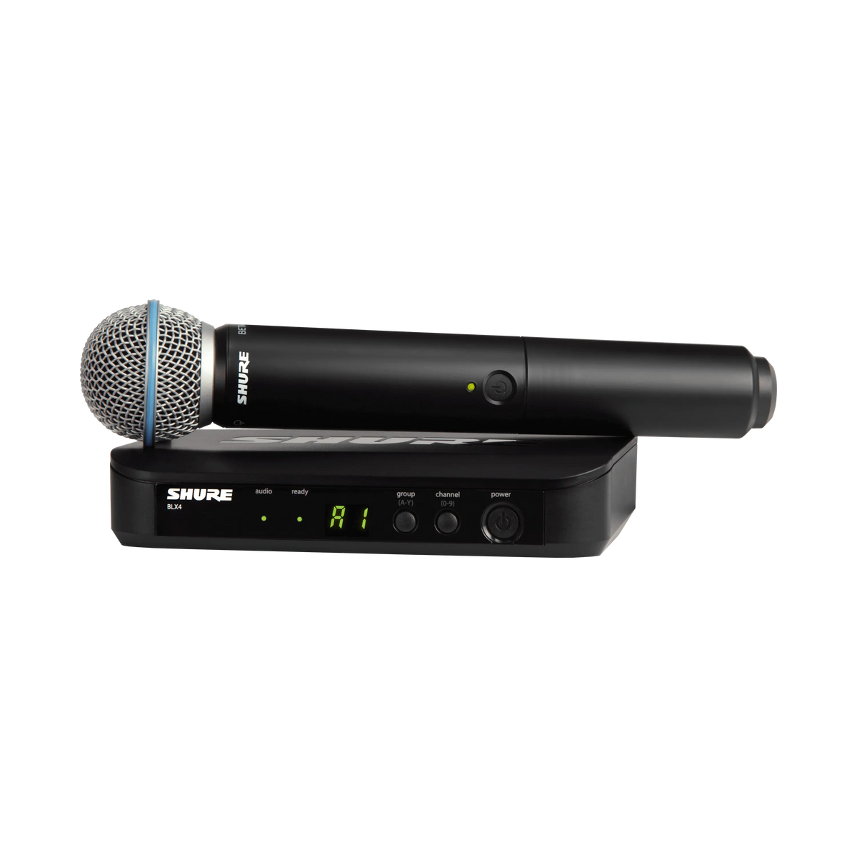 Shure BLX24/B58-H9 - Wireless Handheld System with BETA58A Microphone - product view 1