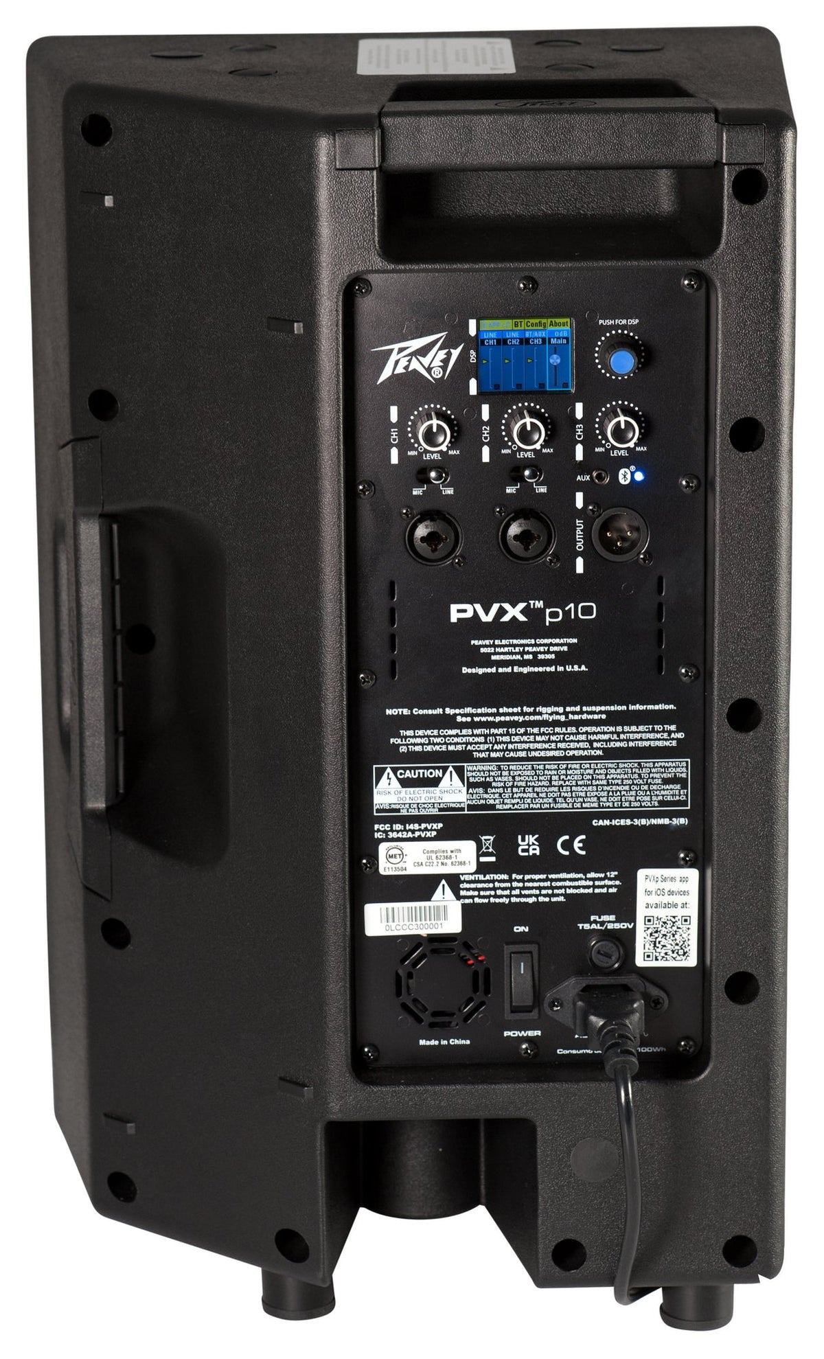 Peavey PVXp™ 10 Bluetooth® 10-inch Powered Loudspeaker - additional view