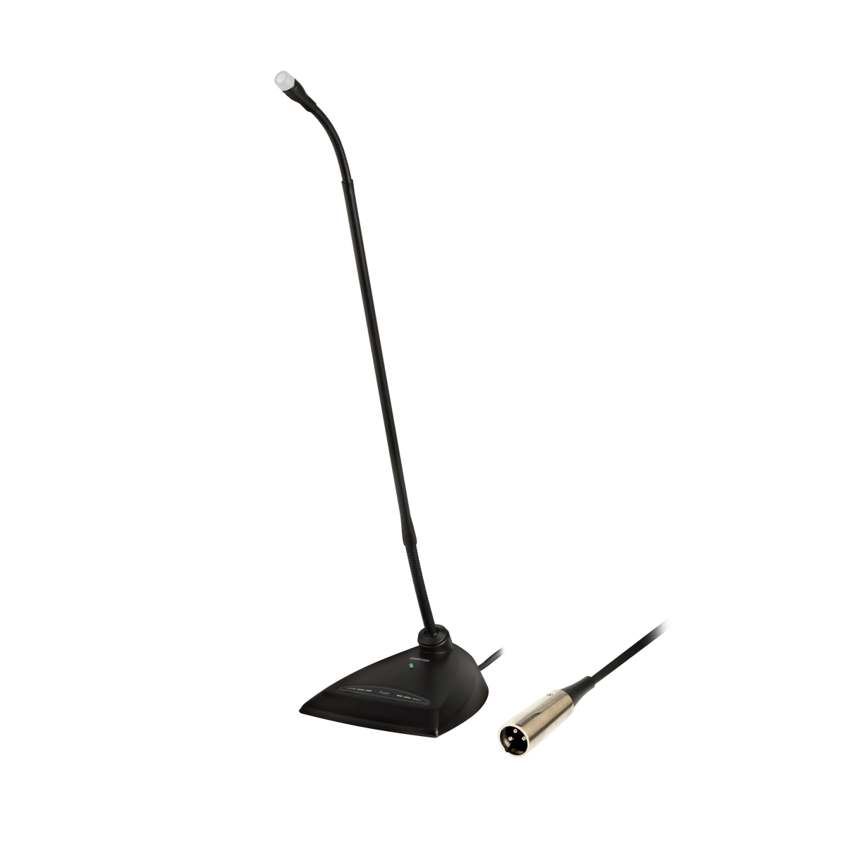 Shure MX418D/N - 18 Inch Desktop Mic Housing with Switch & LED - product view 1