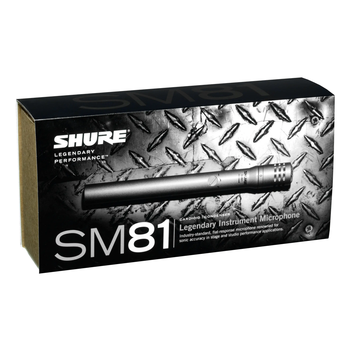 Shure SM81-LC - Cardioid Condenser Microphone with 10dB Pad & Low-Cut Filter - product view 3