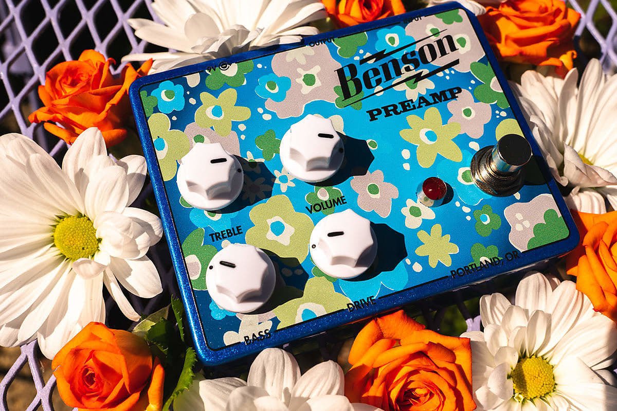 Benson Amps - Preamp - Flower Child - La Boîte Musicale - Aplification & Preamp - Benson Amps -