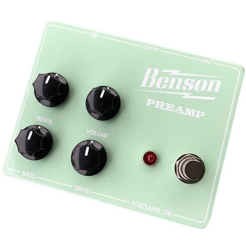 Benson amps - Preamp Seafom - La Boîte Musicale - Aplification & Preamp - Benson Amps -