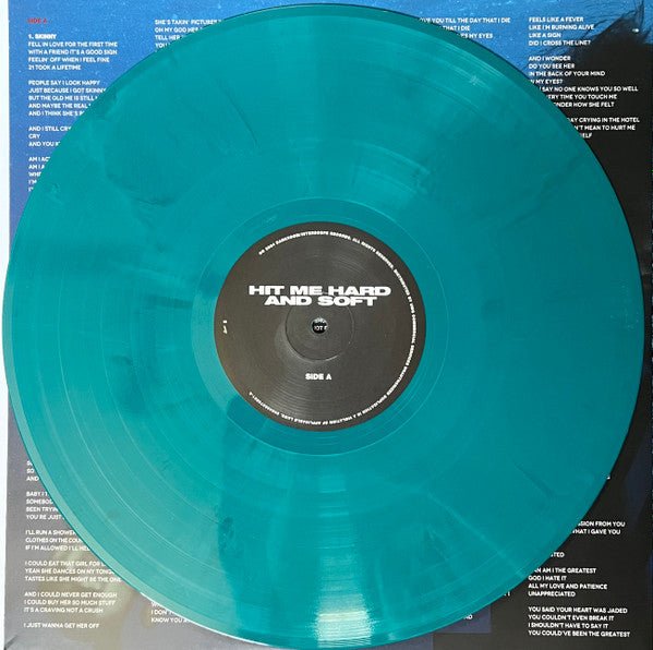 Billie Eilish - Hit Me Hard And Soft, Limited Ed. Sea Blue LP - La Boîte Musicale - Vinyl Records - La Boîte Musicale -