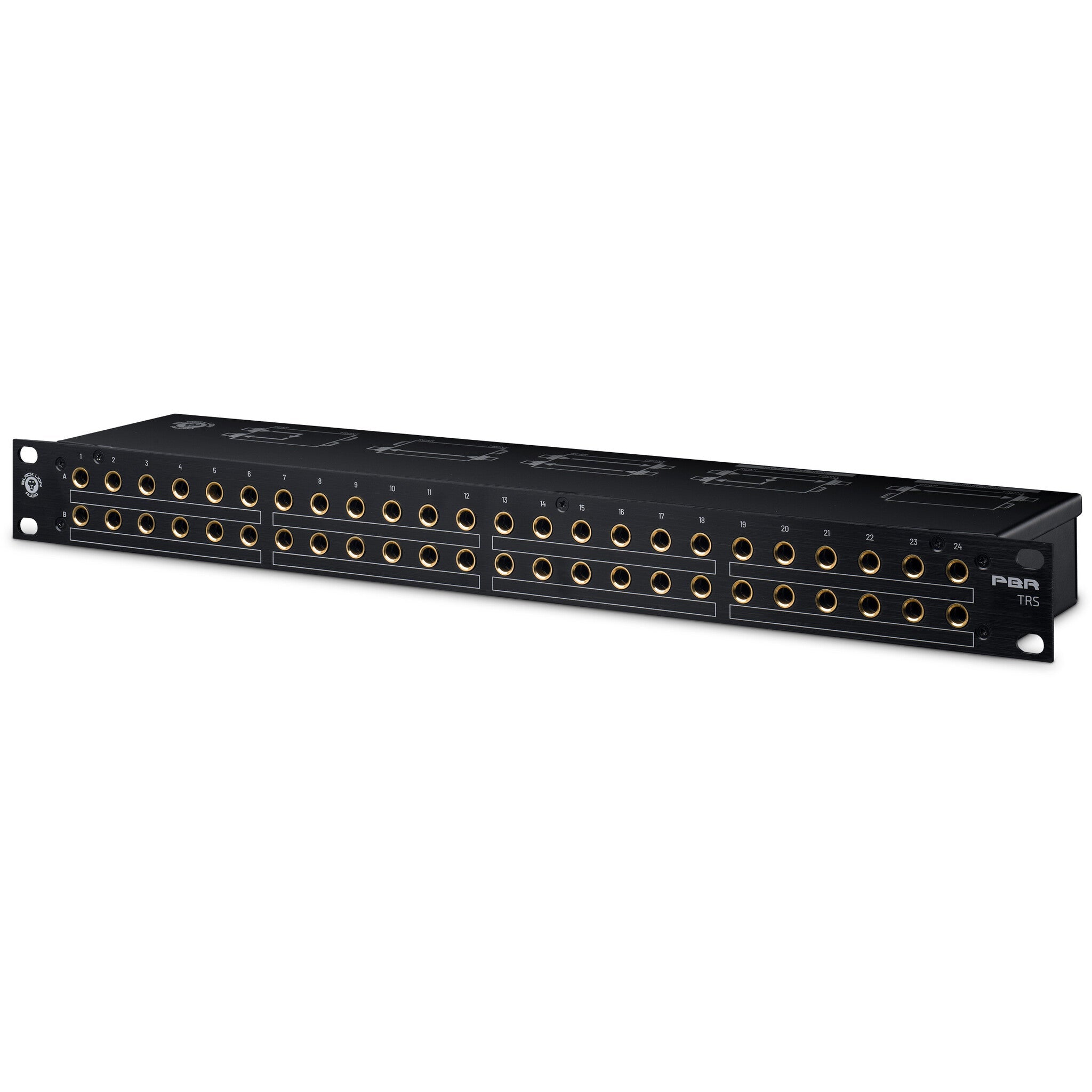 Black Lion Audio - 46 - point Patchbay with Bluetooth and 94 Gold - plated TRS Connectors - La Boîte Musicale - Patchbays - Black Lion Audio -