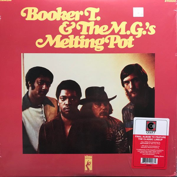 Booker T. & The M.G.'s - Melting Pot - La Boîte Musicale - Vinyl Records - Vinyl Records -