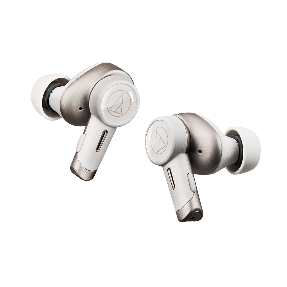 Audio-Technica ATH-TWX9MK2WH Wireless Bluetooth In-Ear True Wireless Noise-Cancelling Headphones