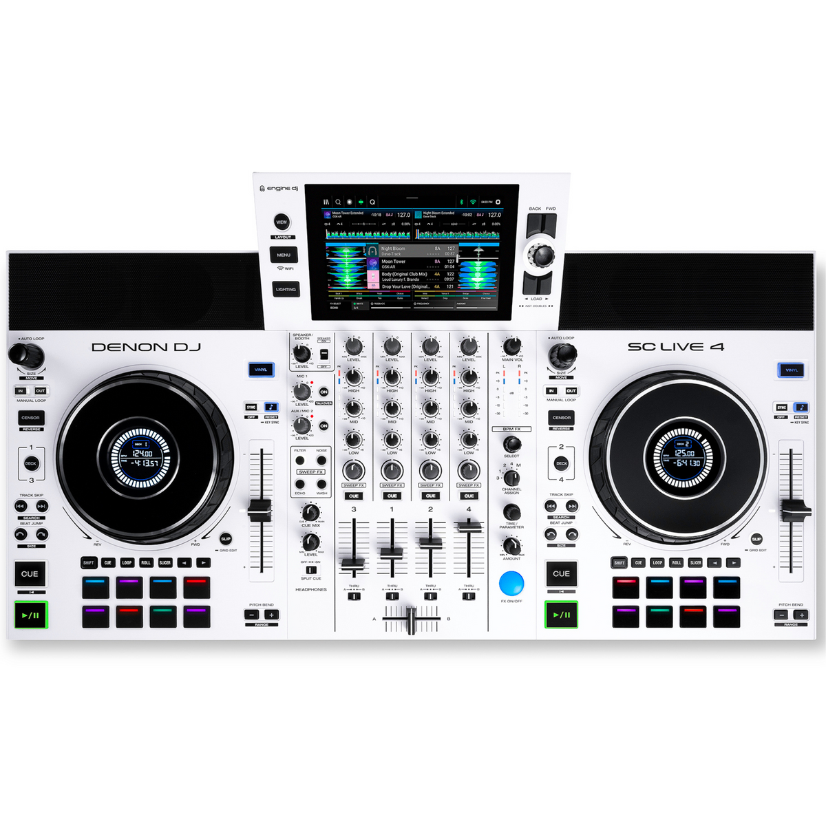 Denon DJ - SC LIVE 4 White