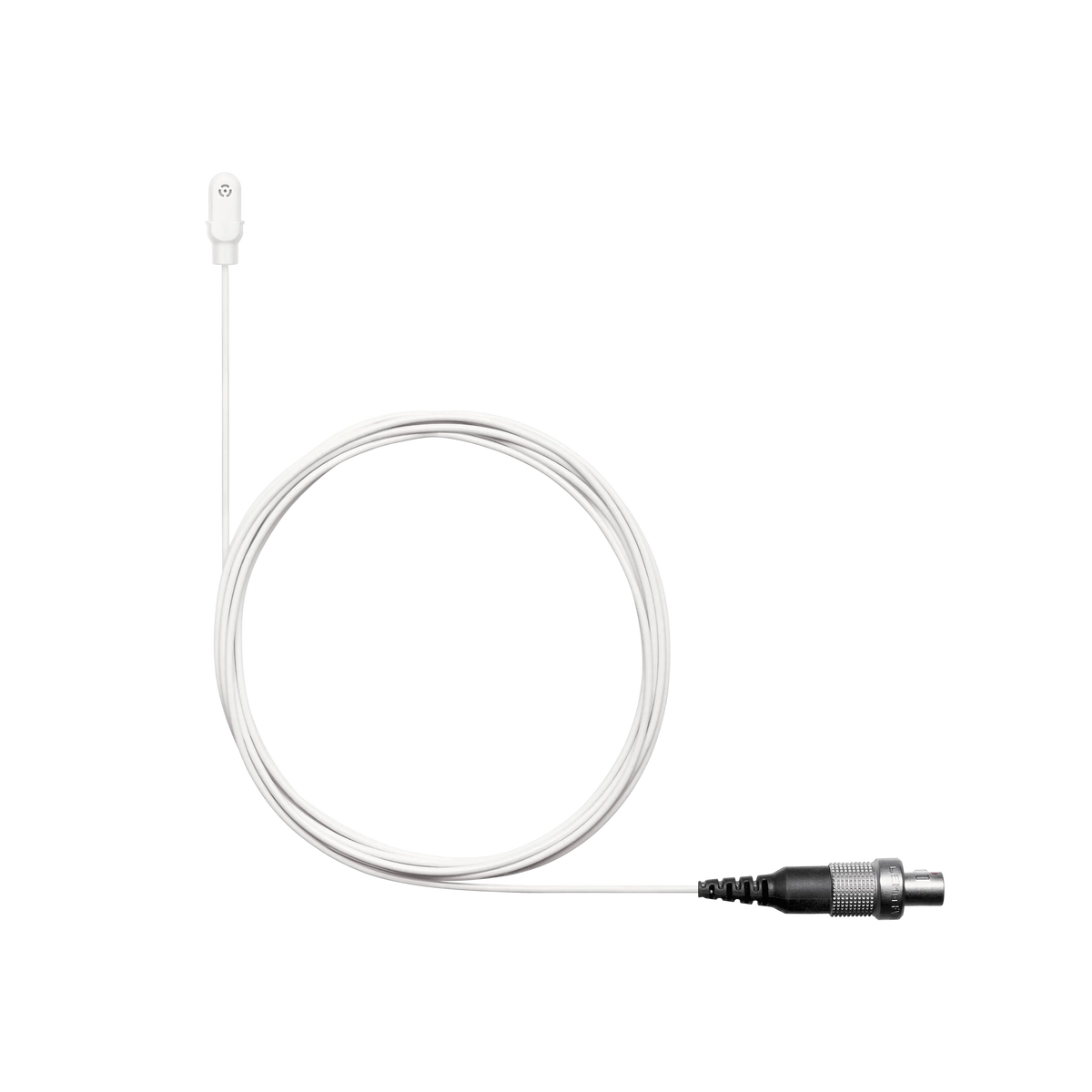 Shure DL4W/O-LM3-A - Omni Lavalier Microphone - White w/LEMO - product view 1