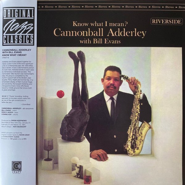 Cannonball Adderley & Bill Evans - Know What I Mean? - La Boîte Musicale - Vinyl Records - Vinyl Records -