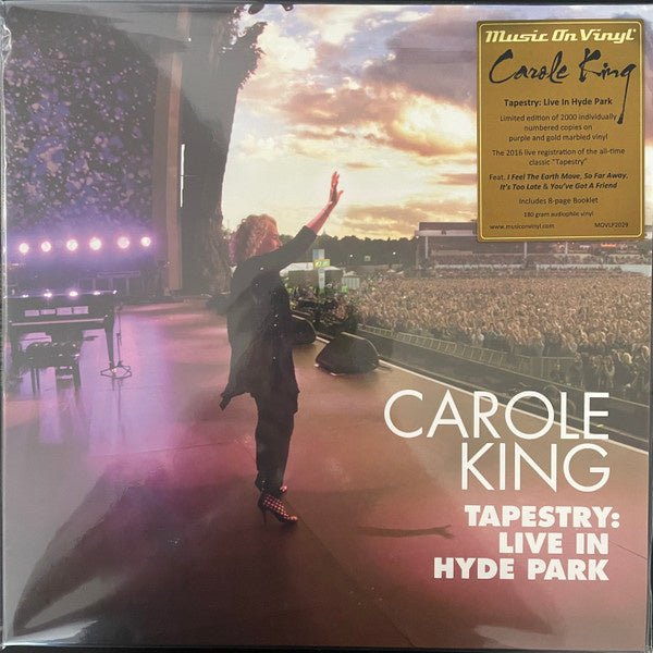Carole King - Tapestry: Live In Hyde Park - La Boîte Musicale - Vinyl Records - Vinyl Records -
