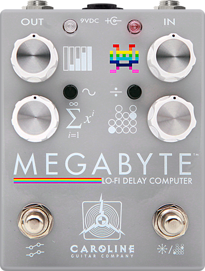 Caroline Guitar Company Megabyte Lo-Fi Delay Computer
