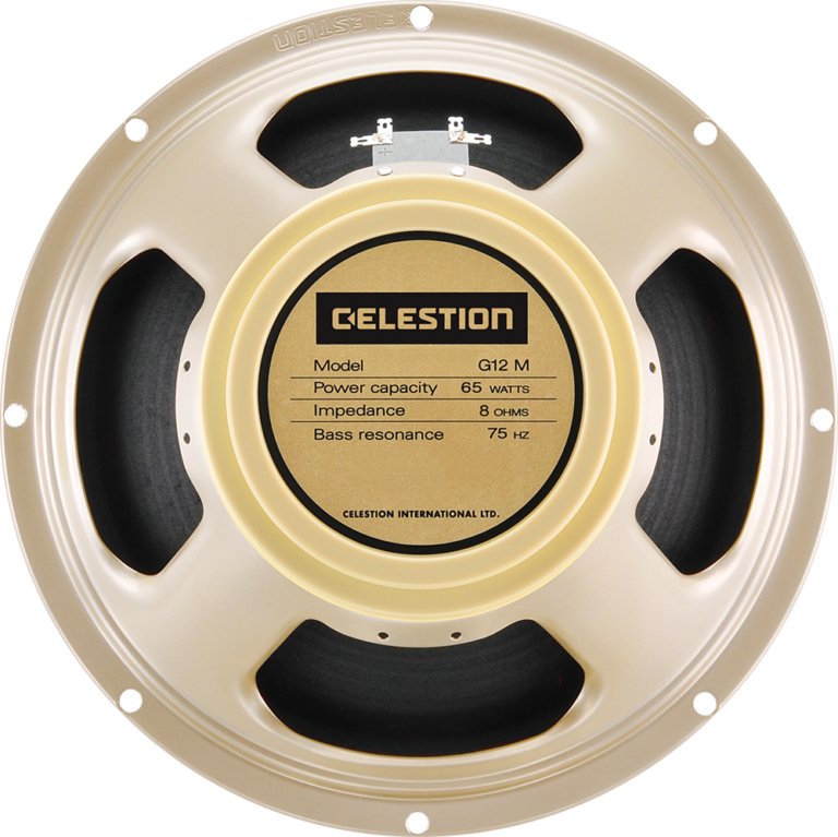 Celestion G12M - 65 Creamback 12'' speaker 8 omhs - La Boîte Musicale - Speakers - Celestion -
