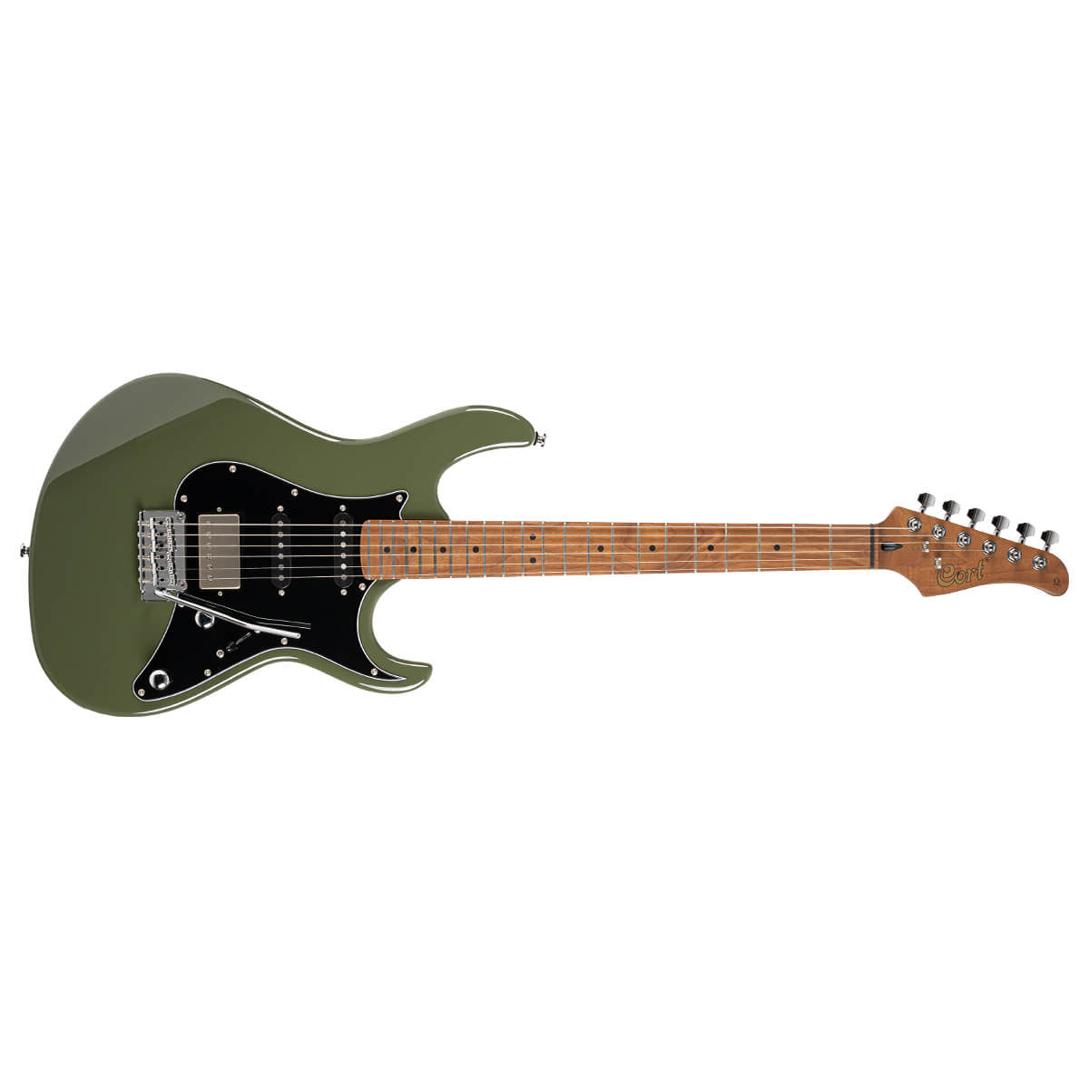 Cort Guitars - G250 SE G-Series Electric Guitar, Olive Dark Green