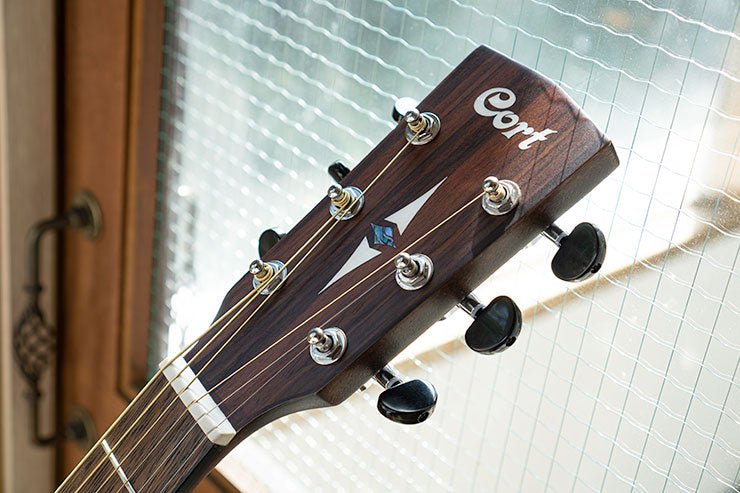 Cort Guitars - Natual Satin Acoustic Guitar - La Boîte Musicale - Acoustic Guitars - Cort -