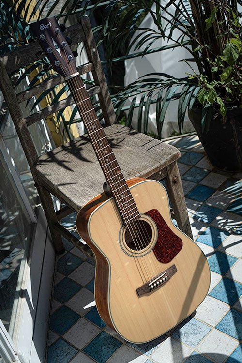 Cort Guitars - Natual Satin Acoustic Guitar - La Boîte Musicale - Acoustic Guitars - Cort -