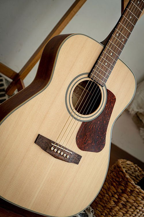 Cort Guitars - Natual Satin Acoustic Guitar - La Boîte Musicale - Acoustic Guitars - Cort -