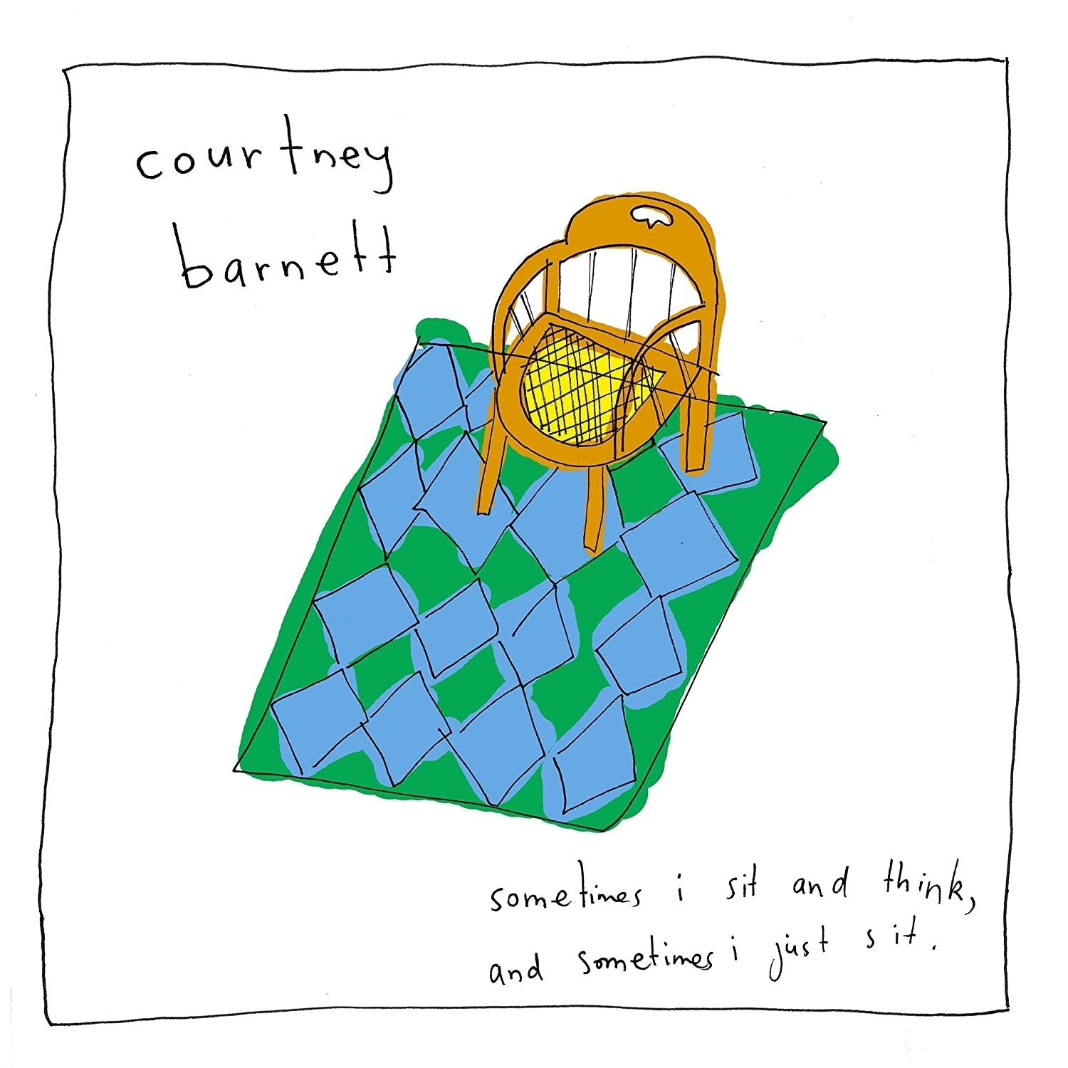 Courtney Barnett - sometimes i sit and think - and sometimes i just sit. LP - La Boîte Musicale - Vinyl Records - Vinyl Records -
